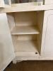 Hickory & White Glass Display Breakfront Cabinet With Brass Hardware - 4