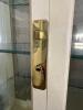 Hickory & White Glass Display Breakfront Cabinet With Brass Hardware - 7