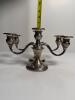 Pair of Sterling Silver Three-Arm Candelabras - 2