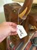 Pair of Hand-Carved Wood Elephant Sculptures Pier 1 Imports - 6
