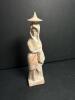 Terracotta Female Figure in Ancient-Style Robe and Hat