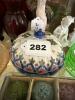 Portuguese Hand-Painted Ceramic Lidded Dish - 6