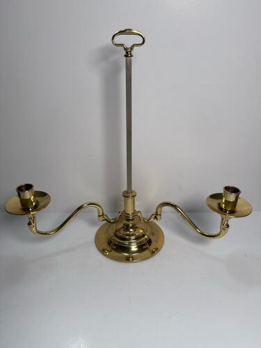 Baldwin Brass Double Arm Candle Holder with Carry Handle