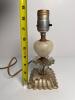 Art Deco-Style Glass Table Lamp With Leviton Socket - 5
