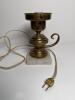 Brass and Marble Table Lamp in Classical Style