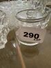 Assorted Clear Pressed Glass Tableware and Vases - 5
