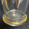 MCM Gold and White Floral Glass Pitcher & Tumblers - 5