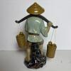 Ceramic Figurine of Fisherman Carrying Baskets - 2