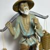 Ceramic Figurine of Fisherman Carrying Baskets - 3