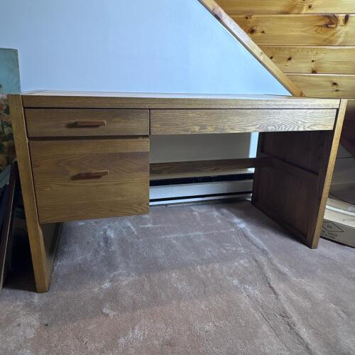 Conant Ball Oak Desk