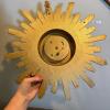 Syroco Eight Day Sunburst Wall Clock - 4