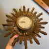Syroco Eight Day Sunburst Wall Clock - 5