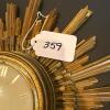 Syroco Eight Day Sunburst Wall Clock - 7