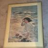 Pair of 18" x 24" Signed Sea Shell Voices Prints by Jessie Willcox - Two Different Frames - 2