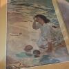 Pair of 18" x 24" Signed Sea Shell Voices Prints by Jessie Willcox - Two Different Frames - 8
