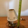 Small Duck Motif Table Lamp and Pair of Brass-Tone Picture Lights - 10