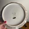 Mixed Asian Decor with Textiles, Plate and Carved Wood Book Slide - 3
