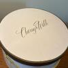 Cherry and Webb Black Straw Boater Hat With Ribbon Band - Size 22 - 8