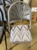 Four Meco Folding Chairs With Upholstered Seats - 2