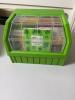 The Greenhouse Plant Care Card Library in Green Plastic Organizer - 2