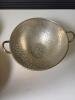 Copper Mixing Bowls and Footed Colander - 3