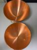Copper Mixing Bowls and Footed Colander - 7