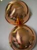 Copper Mixing Bowls and Footed Colander - 8