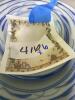 Porcelain Bowls with Blue Floral Motif - 10