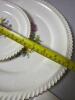 Ambrosia China Plates and Pie Server with Floral Basket Design - 10