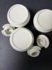 Ceramic Beehive Honey Jars with Heart-Shaped Dippers - 5