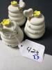 Ceramic Beehive Honey Jars with Heart-Shaped Dippers - 7