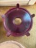 Chinese Famille Rose Fish Bowl Planter with Wooden Stand - 7