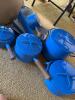 Dansk Blue Enamel Cookware Set With Lids - 5