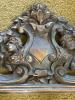 Ornate Plaster Crest Pediment - 2