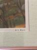 Four Framed Prints After H. C. Wolcott in Rustic Landscape Style - 5