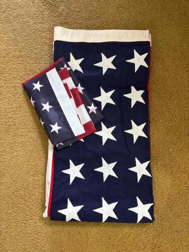 Bulldog Bunting Dettras American Flag and Nylon Flag