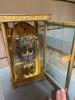 Seth Thomas Brass and Glass Mantel Clock with Pendulum - 8