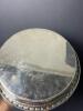 Rogers & Bro. Silverplate Round Tray with Embossed Scrollwork - 4