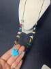 Turquoise Heishi Necklace and Animal Necklace - 5