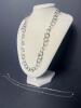 Two Sterling Silver Chain Necklaces