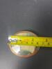 Antique Mourning Brooch With Hand-Painted Miniature Scene - 3