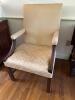 Upholstered Armchair in Traditional Style
