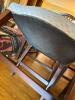 Double-Pedestal Dining Table with Eight Upholstered Chairs and Leaves - 21