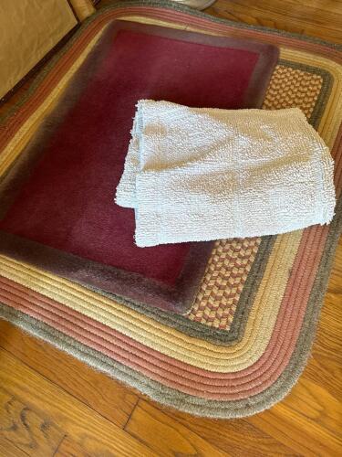 Rectangular Braided Rug, Entry Mat and Textured Loop Rug