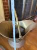 Brass Fireplace Coal Scuttle With Ship Motif Handle No. 1 - 4