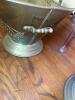 Brass Fireplace Coal Scuttle With Ship Motif Handle No. 1 - 6