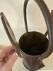 Antique Copper and Brass Fireplace Ash Pail with Handle - 3