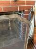 Brass Fireplace Fender and Tri-Fold Screen - 4