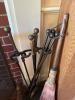 Handcrafted Hearth Broom with Wooden Handle and Cast Iron Fireplace Tools Set - 2