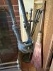 Handcrafted Hearth Broom with Wooden Handle and Cast Iron Fireplace Tools Set - 4